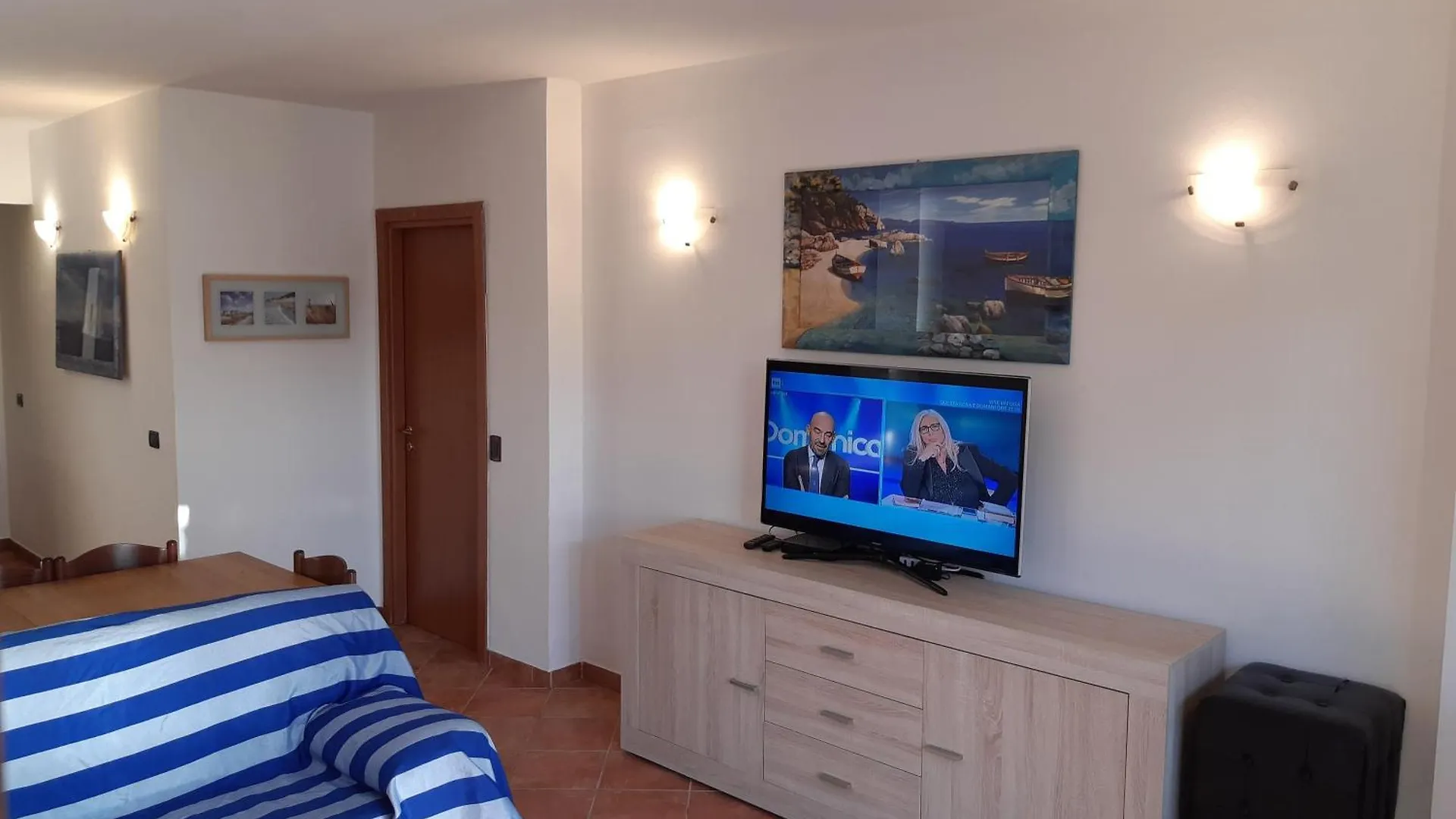 公寓 Villa Del Mare Ligure Terme & Spa Piscina A 37 Gradi 圣托·斯特凡诺·阿尔马尔