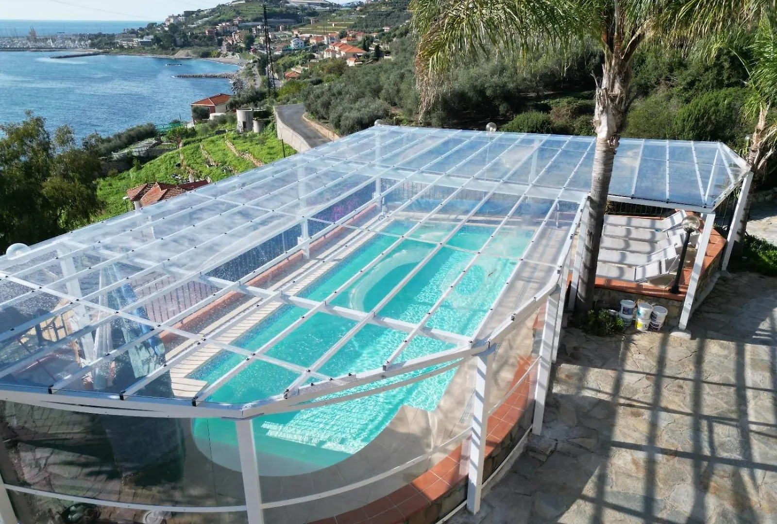 Villa Del Mare Ligure Terme & Spa Piscina A 37 Gradi 圣托·斯特凡诺·阿尔马尔 公寓